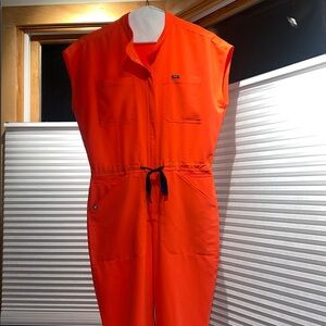 FIGS Women's Fiery Coral LIMITED EDITION
Rafaela - Cargo Scrubjumpsuit™